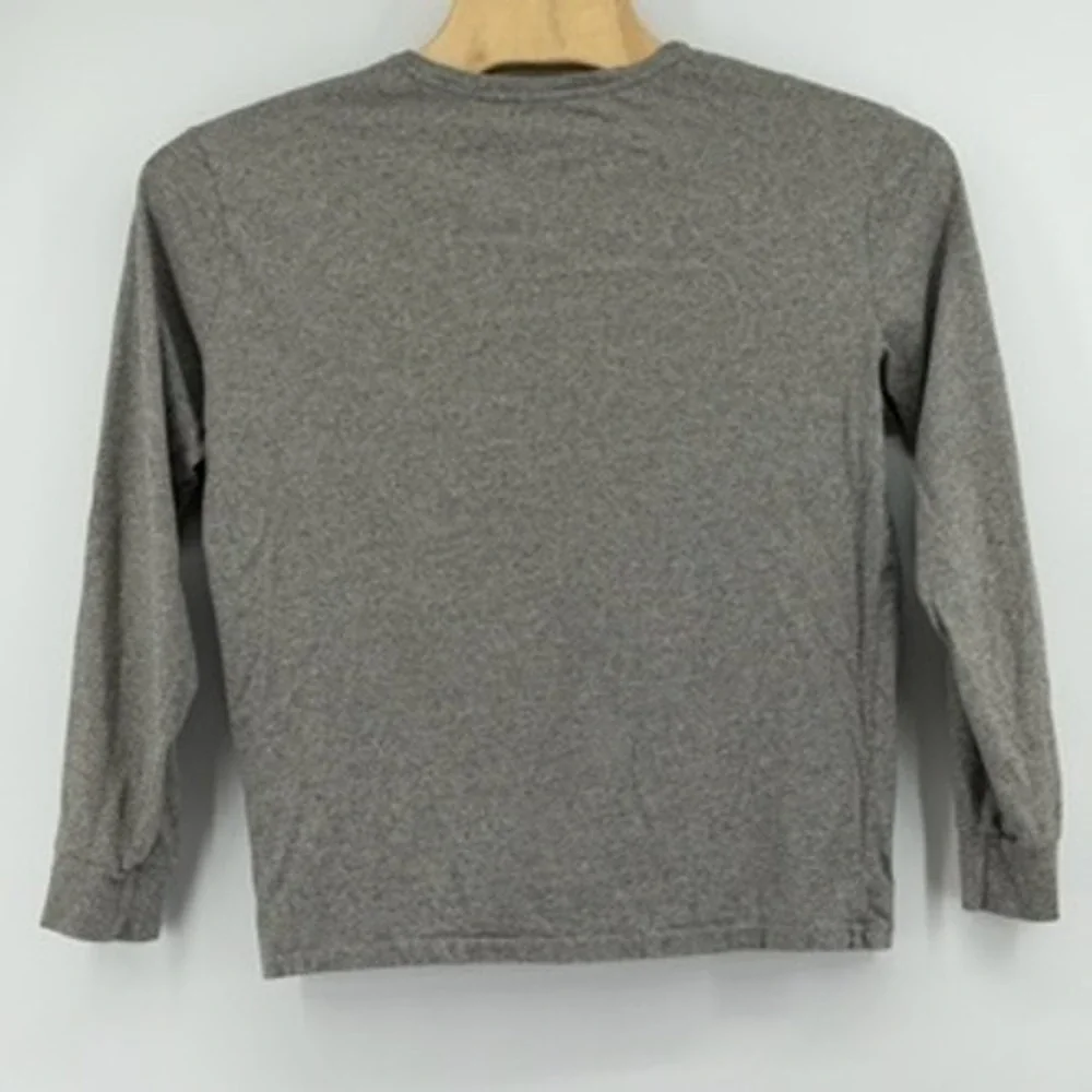 Polo Ralph Lauren Men Classic Fit Crewneck Long Sleeve T Shirt Gray‎ Size L